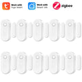 Tuya Zigbee Türsensor Fenster Einbruch Detektor Automations-Verknüpfung Echtzeit Monitor Smart Life App Gateway
