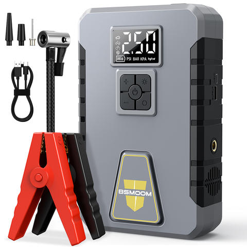 Auto Batterie Starthilfe Digital Display Tragbarer Booster 26800mAh Power Bank Notfall
