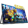 UPERFECT Smart Portabler Monitor 19 Zoll 4K 144Hz QLED FreeSync Gaming Zweites Display Laptop Smart