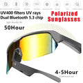 Intelligente Brille Bluetooth 5.3 Mikrofon Lautsprecher Touch Sprachassistent Männer Frauen
