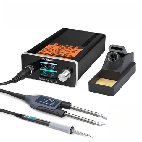 T12 Lötstation STM32 OLED Digital Temperatur Auto Sleep Lötkolben Pinzette Professional
