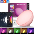 Tuya WiFi LED Smart Nachtlicht Dimmbare Tischlampe RGB Sprachsteuerung Google Home Alexa Smartlife