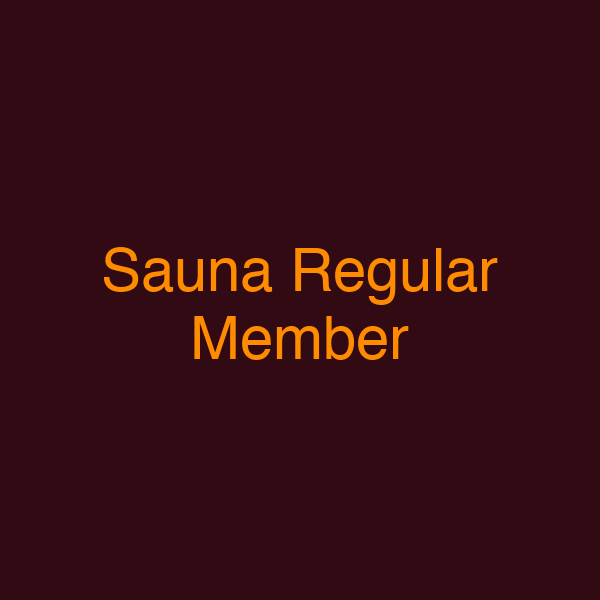 Sauna Regular Member