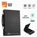 Biometrisch Waffentresor Tuya App Fingerabdruck Passwort Kaltgewalzter Stahl Sicherheitsbox Smart Home