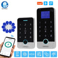 Tuya Bluetooth Smart Türschloss Fingerabdruck RFID PIN Touch IP65 Wasserdicht Keyless Smart