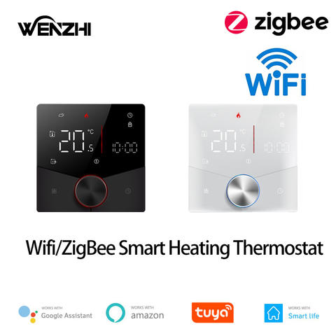 ZigBee WiFi Smart Thermostat Fußbodenheizung Gas Wasser Elektrisch Tuya Smart Life Alexa Google Smart Home