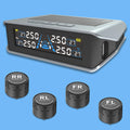 TPMS Reifendrucküberwachung Kabellos Solar ATV Sensor Kit Drahtlos