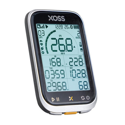 XOSS G3 Plus GPS Fahrradcomputer 2.8 Zoll IP67 ANT+ Training MTB Rennrad Smart Tacho
