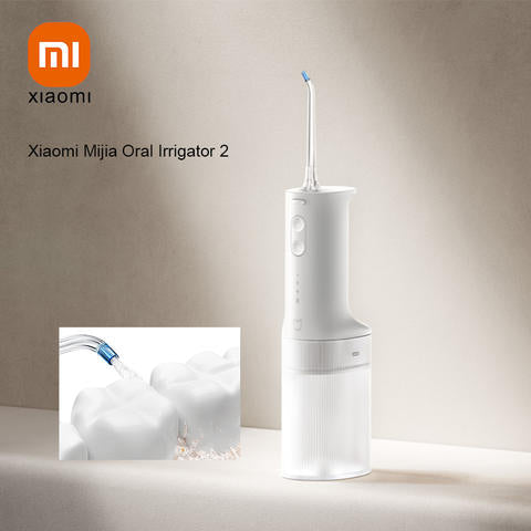 Xiaomi Mijia Munddusche 2 Tragbar USB-C 200ml 3 Modi Zahn Zahnfleisch Reinigung Smart Oral Care