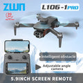 L106-1PRO GPS Drohne 4K HD Kamera Bildschirm 5G WIFI 3KM EIS Hindernisvermeidung FPV Bürstenlosen Quadcopter