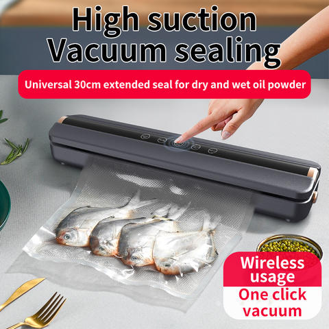 Vakuumiermaschine USB Akku Kabellos 1500mAh 62KPa Lebensmittel Aufbewahrung