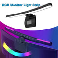 RGB Monitor Lichtleiste Gerade Gebogen 18-60cm Touch Dimmen LED Bildschirm Atmosphärenlicht Smart