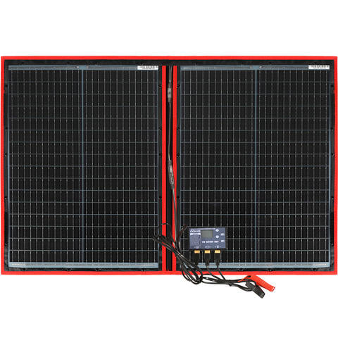 Dokio 18V 100W 160W 200W 300W Tragbares Faltbares Solarpanel 12V-Controller Batterie Camping