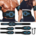 EMS Muskelstimulationsgürtel ABS Stimulator Trainer Tonisierungsgürtel Arm Bein Rücken Fitness