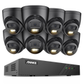 ANNKE 3K 6MP Ultra HD POE Überwachungssystem 8CH NVR Smart Dual Light CCTV IP Kamera Smart