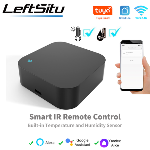 Tuya WiFi IR Fernbedienung Klimaanlage TV Smart Home Infrarot Universal Alexa Google Yandex
