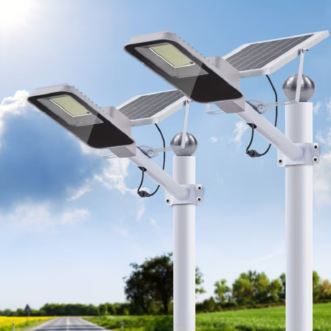 Solar-Straßenleuchte Außen LED Dämmerung bis Morgengrauen IP65 wasserdicht Wandleuchte Garage Garten