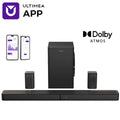 ULTIMEA 460W 5.1.2 Kanal Soundbar Dolby Atmos Surround Heimkino 2 Lautsprecher APP Smart