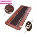 Ferninfrarot Jade Turmalin Photon Hot Stone Therapiematte Heizkissen Einstellbar Smart Controller