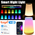 Tuya WiFi Smart Tischlampe Dimmbar RGB Touch App Sprachsteuerung Schlafzimmer Nachtlicht Alexa Google