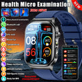 Smart Gesundheits Smartwatch KI-Diagnose EKG HRV Blutdruck Harnsäure Blutfette Bluetooth Anruf Smart