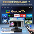 HORLAT 2026 Smart Projektor 4K 45000 Lumen Laser TOF Android 11 WiFi 6 Full HD Tageslicht Heimkino Smart