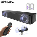 ULTIMEA 120W 2.1-Kanal Soundbar TV 3-Zoll Eingebauter Subwoofer Bluetooth 5.3