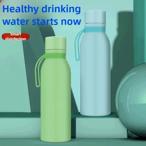 UV Smart Trinkflasche Sterilisierung Edelstahl 304 Intelligente UV-Desinfektion Isoliert Sport Smart