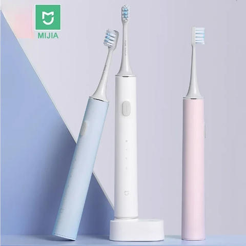 Xiaomi MIJIA T500 T300 Elektrische Schallzahnbürste Ultraschall Aufhellung Kabellos Mundhygiene