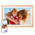 ARZOPA 14 Zoll Digitaler Fotorahmen Unbegrenzter Cloud-Speicher WiFi IPS HD Touchscreen Auto-Rotation Smart