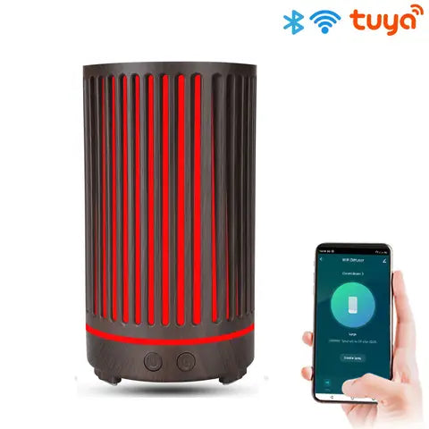 Tuya Smart WiFi Luftbefeuchter Aroma Öl Diffusor Ultraschall 400ML Nebel Alexa Google