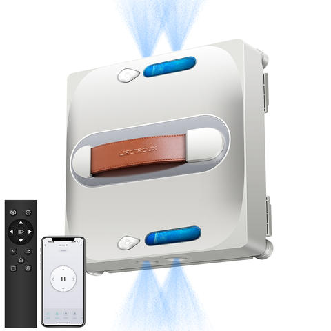 Liectroux S11 Fensterputzroboter 4-Wege-Spray Glas Boden Wand Fliesen Smart Navigation Sicherheit