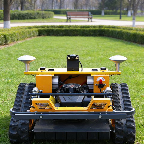 GPS Mähroboter Automatisch 550mm Schnittbreite Haushalt Landwirtschaft App-Steuerung Smart Garten Rasenmäher