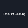 Schlaf ist Leistung