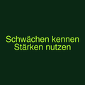 Schwächen kennen Stärken nutzen