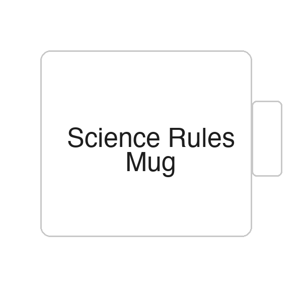 Science Rules Mug | Tasse