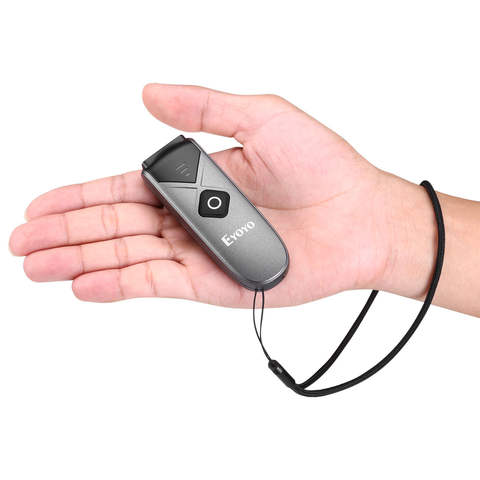 Eyoyo EY-015P Bluetooth 2D 1D Barcodescanner Tragbar Kabellos Mini 2.4GHz USB Tablet Smartphone