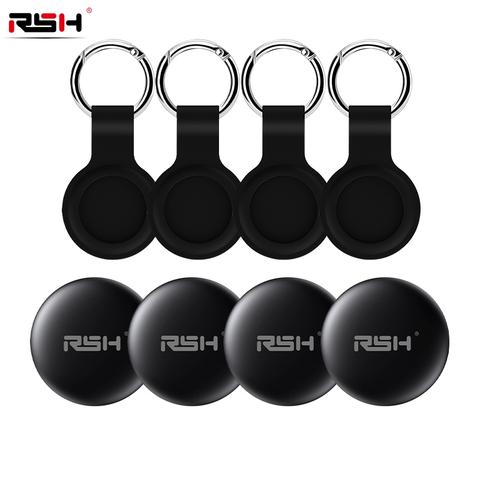 RSH Sicherheits-GPS-Tracker Anti-Verlust Apple Find My Bluetooth Smart Tag Haustiere Kinder Wallet Dog Finders MFi