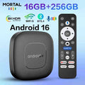 TV-Box Android 16 Google Assistant 8GB RAM 128GB 4K Wi-Fi 6 Bluetooth 5.0 T1 RK3518 Set-Top-Box