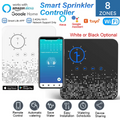 Tuya Smart WiFi Sprinkler Controller 24V 8 Zonen Bewässerungstimer Fernbedienung Alexa Google