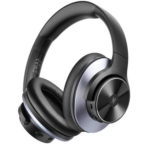 Oneodio A10 Bluetooth 5.4 Kopfhörer Hybrid-ANC Hi-Res Audio Over-Ear Headset 5 Mikrofone