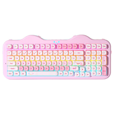 YUNZII C98 Mechanische Tastatur 99-Tasten Numpad Gasket-Montage Hot-Swap Wireless RGB Smart