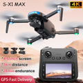 S-X1 MAX GPS-Drohne 4K Kamera 3-Achsen-Gimbal FPV Bürstenlos Großer Bildschirm Quadcopter