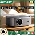 Everycom HQ11W 3600 ANSI 4K Android 15 WiFi6 HDR10 3G+64G Heimkino Outdoor Smart Beamer Auto-Fokus