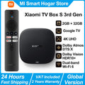 Xiaomi TV Box S 3. Generation Google TV 4K Ultra HD WiFi 6 Dolby Vision HDR10+ Google Assistant Smart TV Media Player