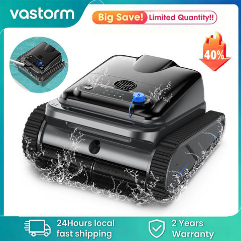 Y50S Poolreiniger Roboter 130min 200m² Selbstparkfunktion Kabellos Wand Wasserlinie Smart