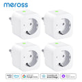 Meross 16A EU Smart Plug Wifi Smart Steckdose MSS305 mit Energieüberwachung Alexa Google Home SmartThings