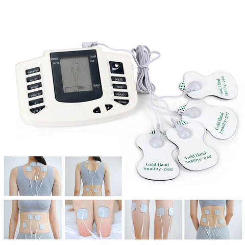 EMS TENS Muskelstimulator Tragbar Elektrisch Mikroströme Niederfrequenz Physiotherapie Körpermassage Smart