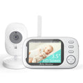 Cdycam 3.5 Zoll Wireless Babyphone Nachtsicht Temperatur 2-Wege Audio Baby Nanny Sicherheitskamera