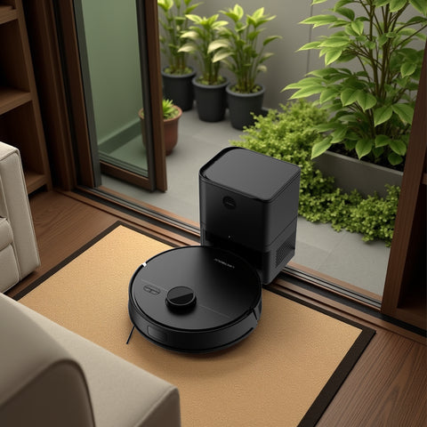 Liectroux M70 Pro Saug-Wisch-Roboter LDS LiDAR Selbstentleerungsstation Multi-Floor 6500Pa Smart Home